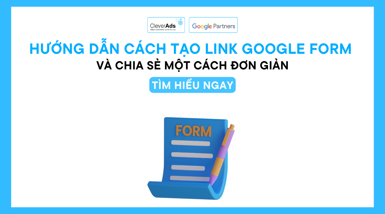 Cách tạo link Google Form và chia sẻ cực đơn giản