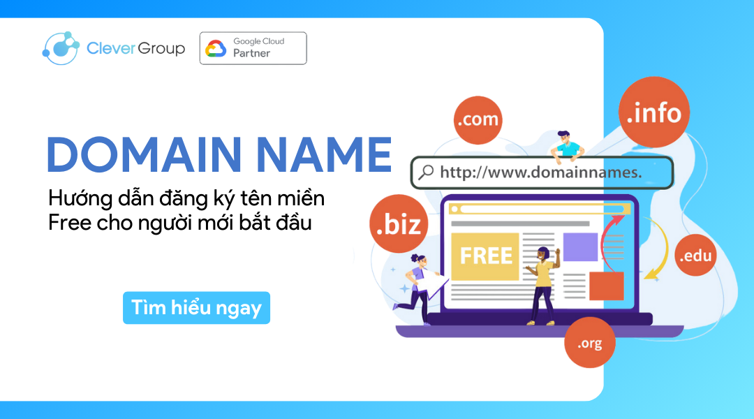 Hướng dẫn đăng ký tên miền miễn phí cho người mới